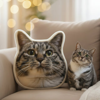 Custom Shaped Pet Pillow-Unique Gift for Pet Lovers