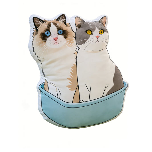 Custom Shaped Pet Pillow-Unique Gift for Pet Lovers