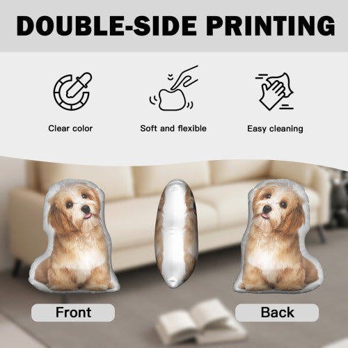 Custom Shaped Pet Pillow-Unique Gift for Pet Lovers