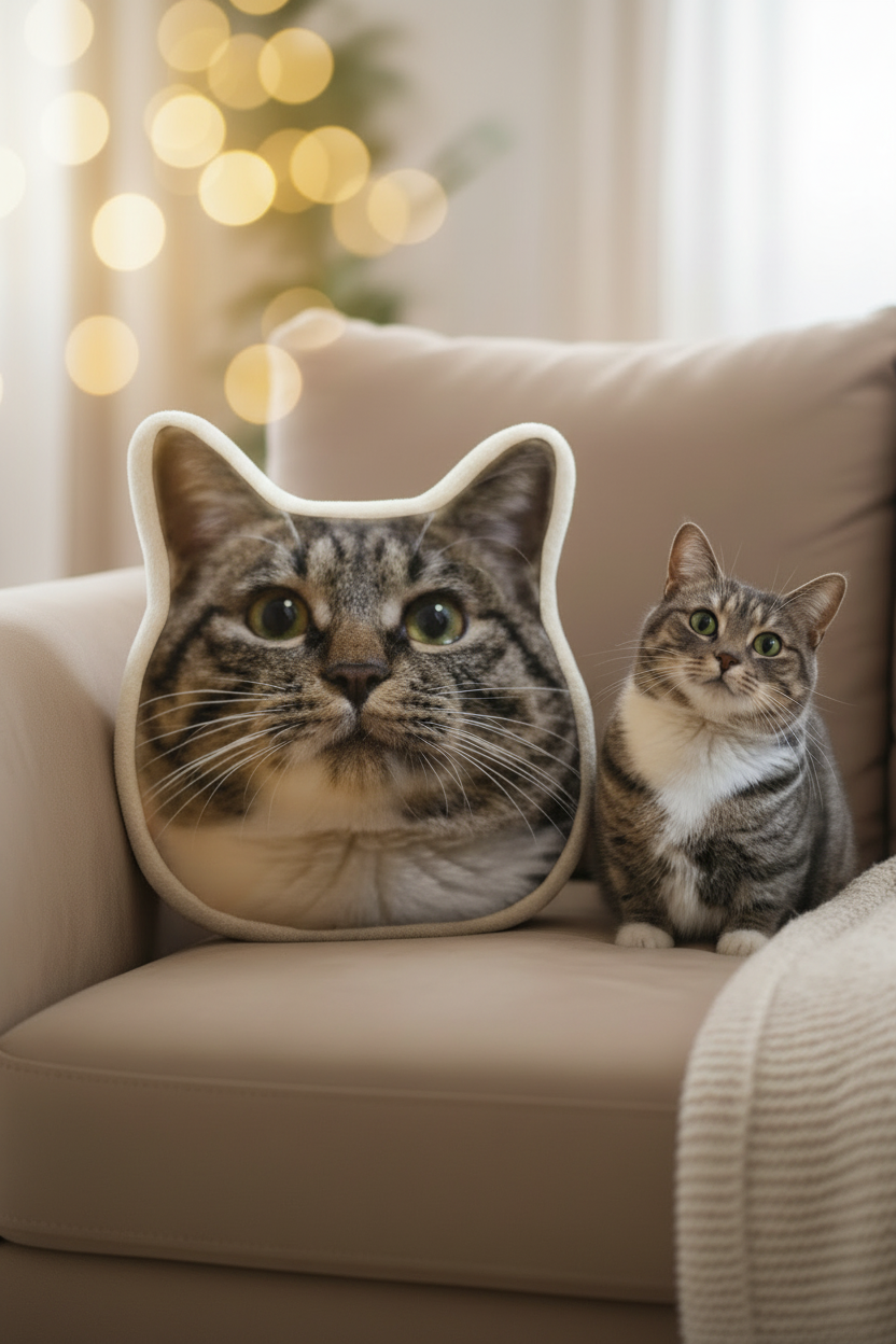 Custom pet portrait preview